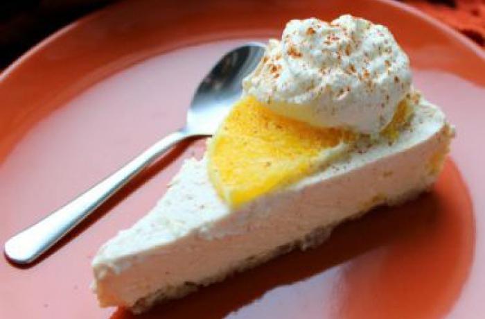 Pomerančový cheesecake