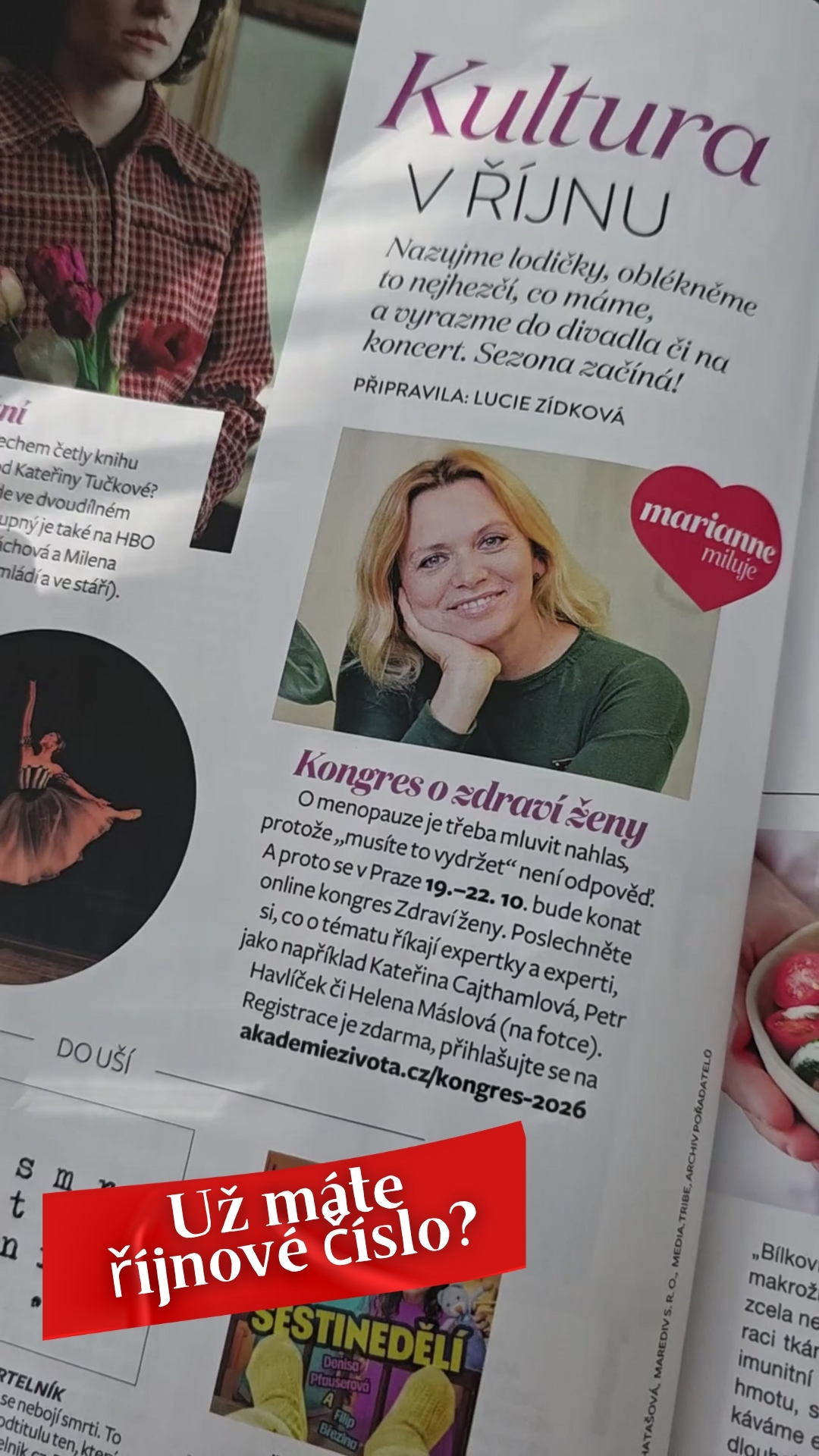 O menopauze nahlas - 2. ročník kongresu Zdraví ženy