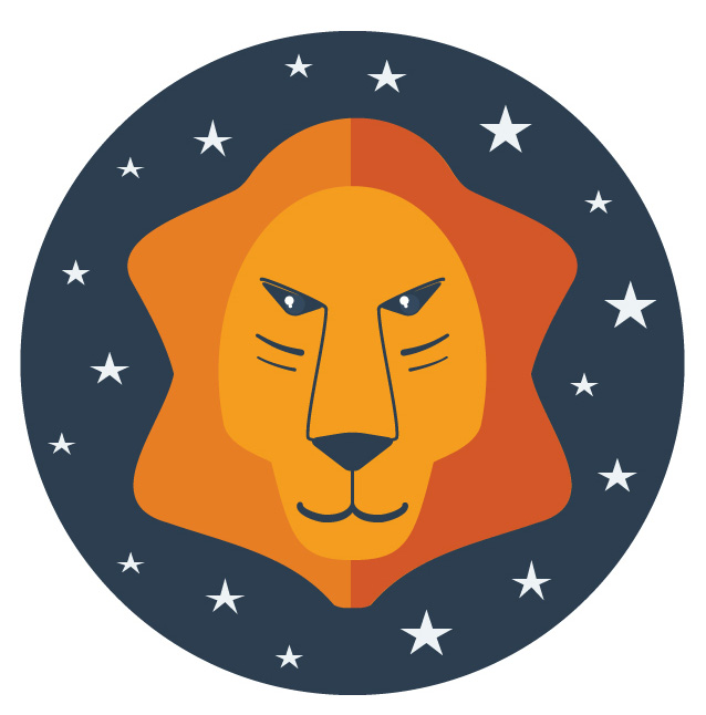 Zodiac,Signs,In,Circles,With,Stars,Simple,Flat,Vector,Illustration
