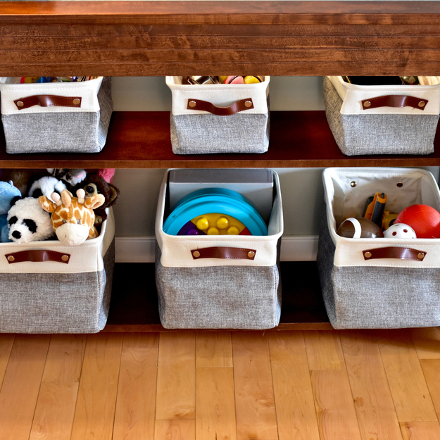 Simple,Easy,Storage,Baskets,For,Living,And,Bedroom,Toy,Clean