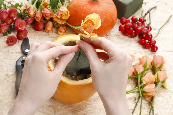 How,To,Make,A,Thanksgiving,Centerpiece,-,Step,By,Step: