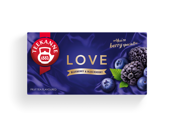 Teekanne LOVE Blueberry a Blackberry